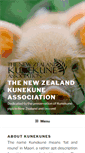 Mobile Screenshot of kunekune.co.nz